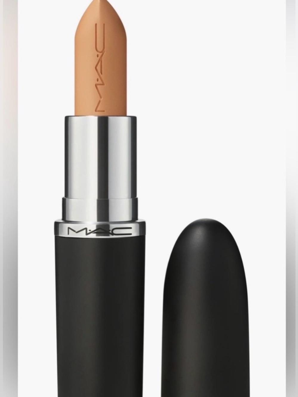 New MAC-ximal sleek satin in Peachstock